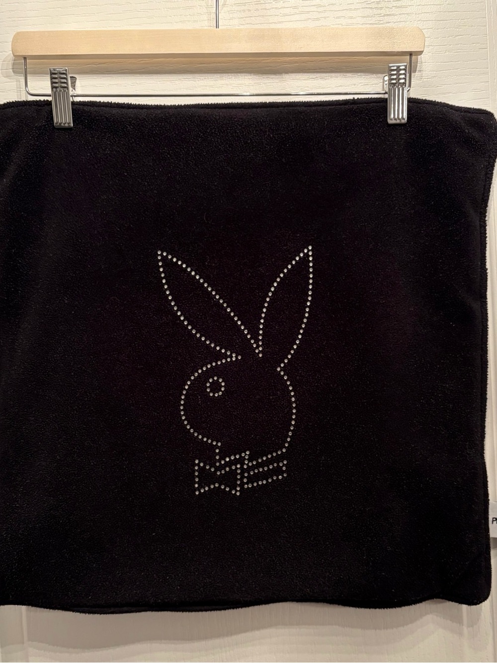 PLAYBOY Diamanté Square Pillow Cover (2006) Does Not Come With Pillow/Filler